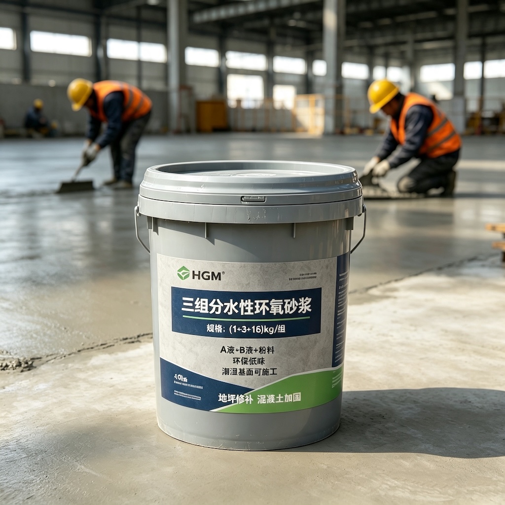 盘锦三组份水性环氧砂浆